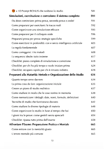 Indice Maturello, pagina 11