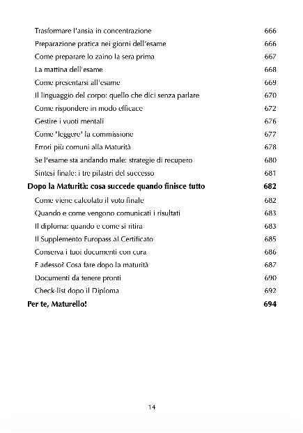Indice Maturello, pagina 12