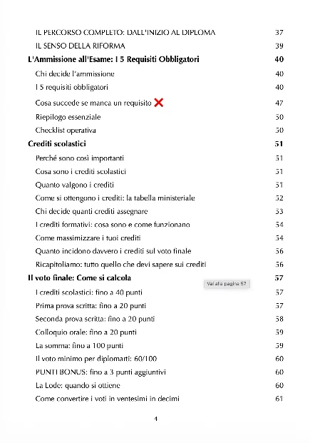 Indice Maturello, pagina 2