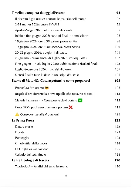 Indice Maturello, pagina 4