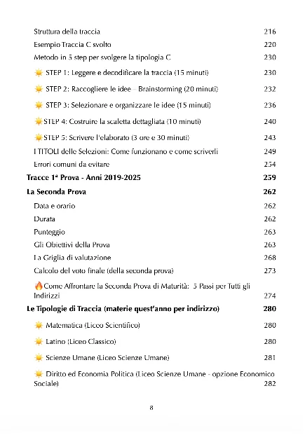 Indice Maturello, pagina 6